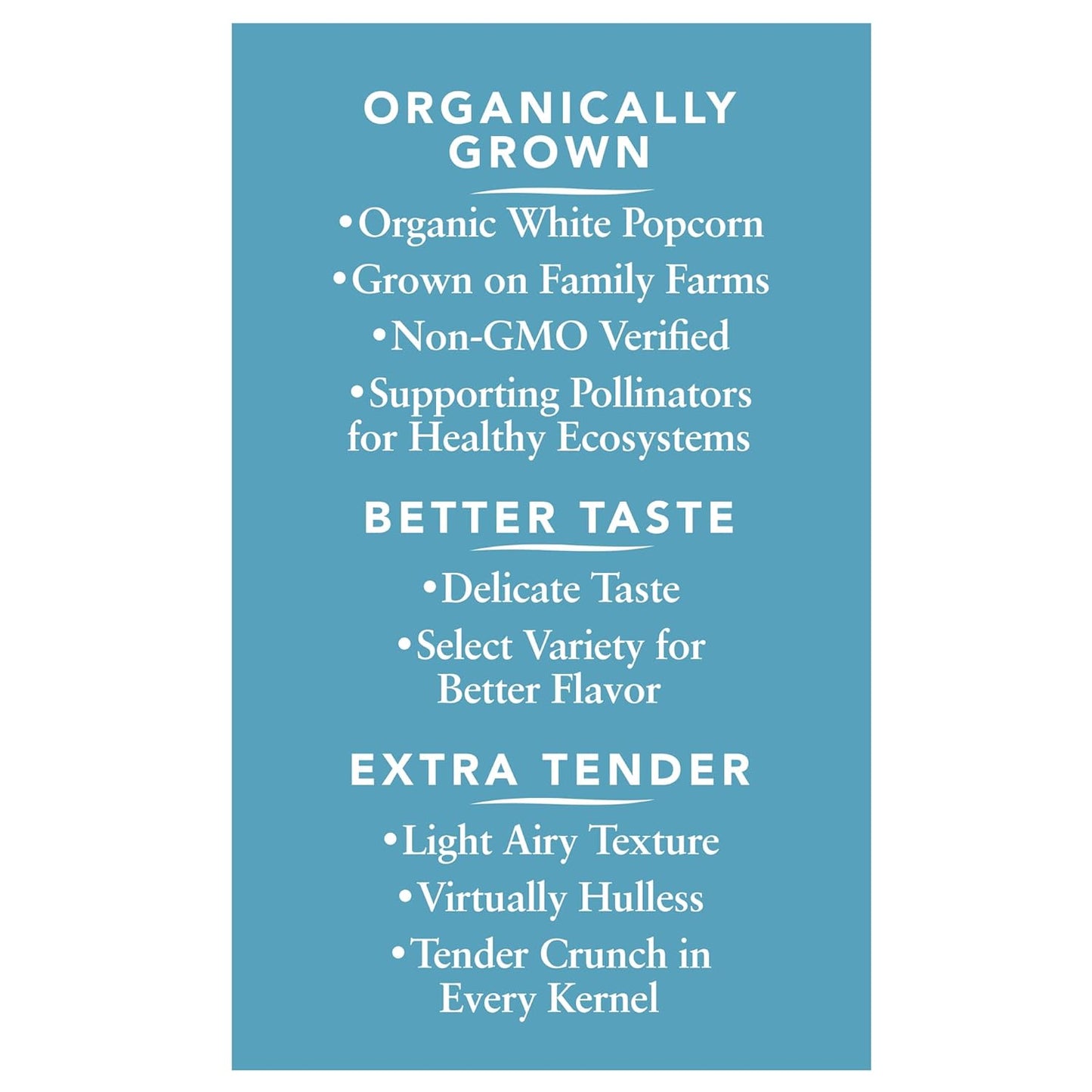organic-select-white-popcorn-kernels---2835oz-pack-of-6---black-jewell-organic-white-popcorn-2