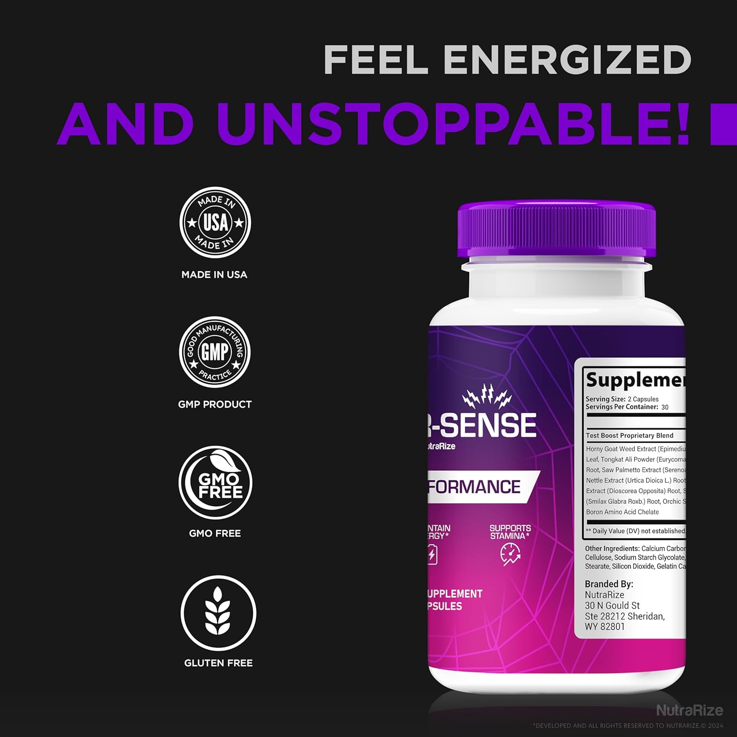 premium-nutrarize-spider-sense-pills-for-men---all-natural-male-capsules-for-energy-stamina-and-performance---spidersense-formula-review-60-capsules-7