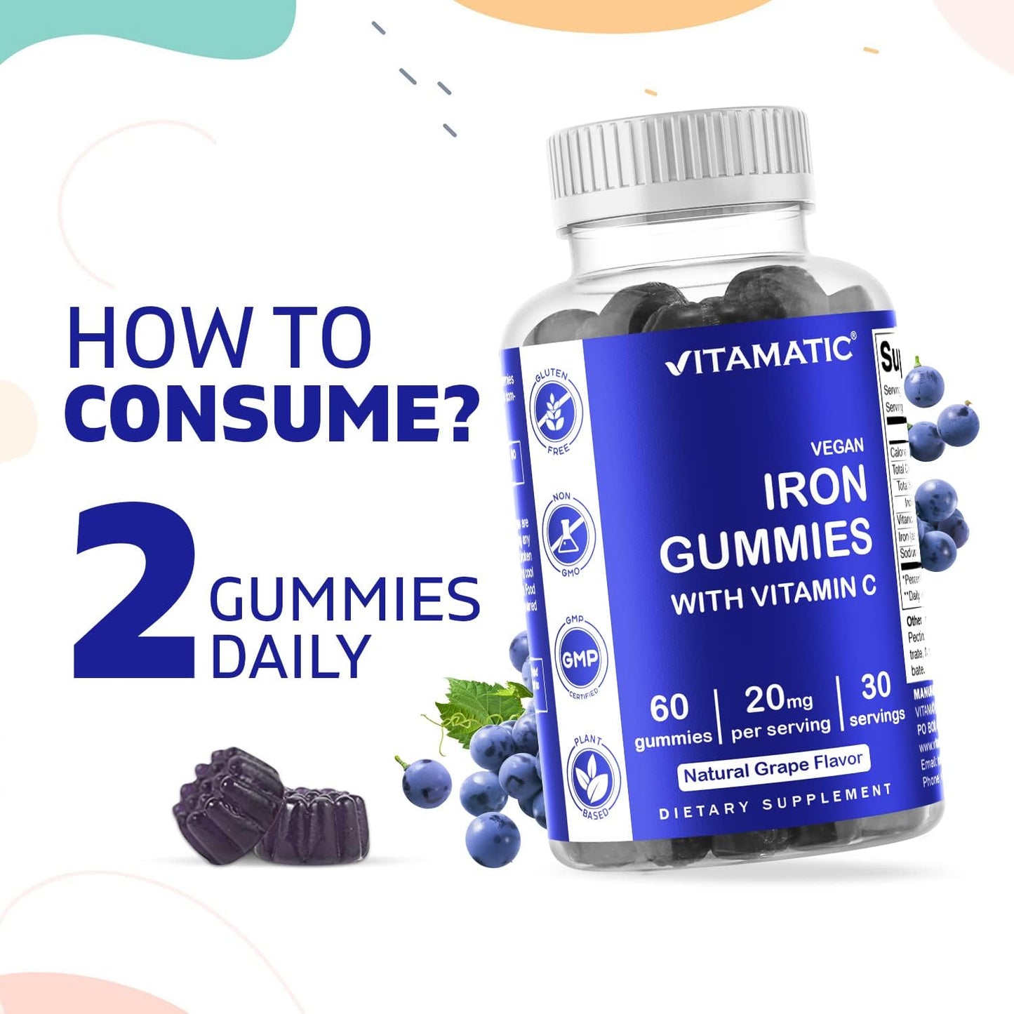 iron-gummies-supplement-with-vitamin-c---20mg-serving---60-vegan-gummies---iron-gummy-vitamins-for-men-women---pack-of-180-gummies-4