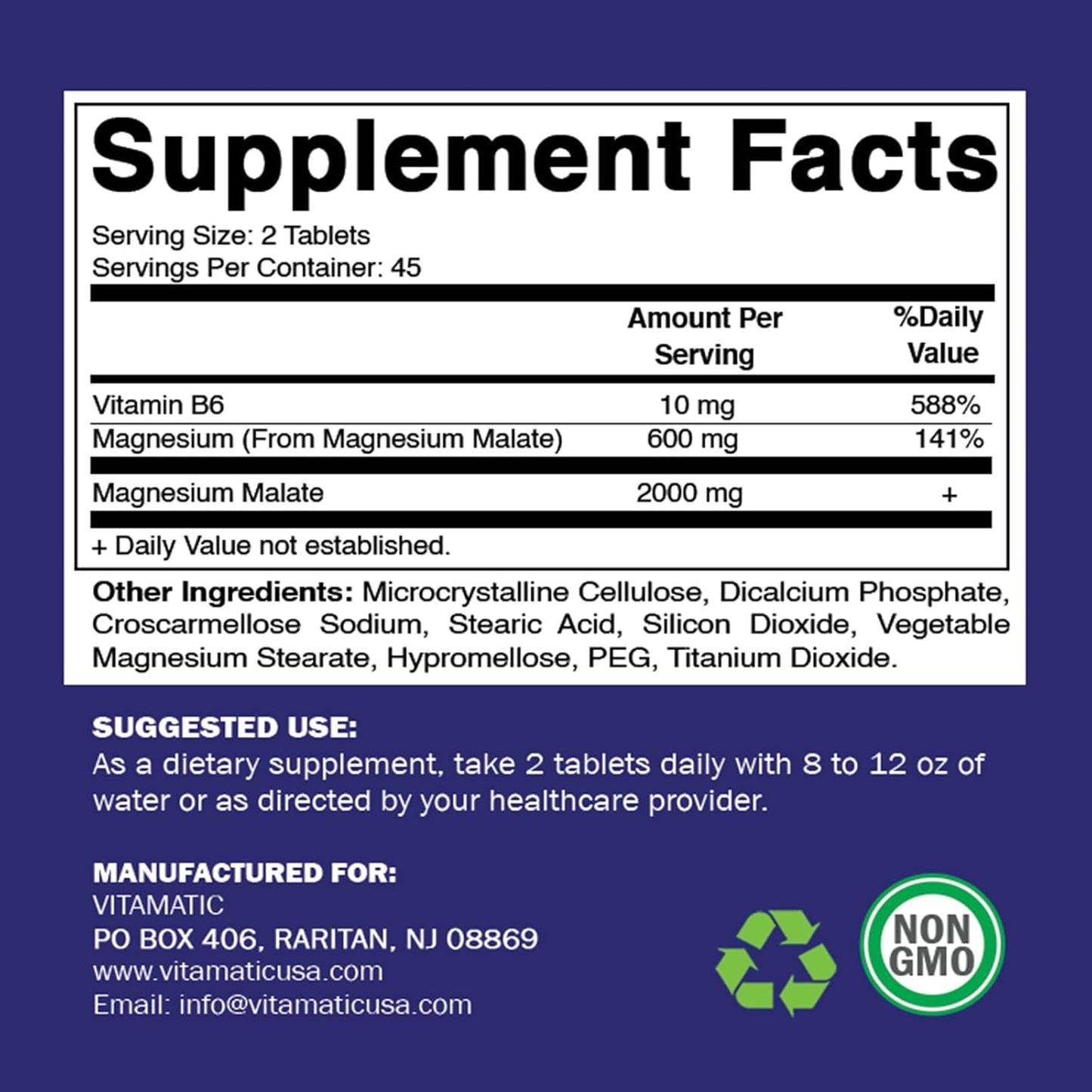 2-bottles-of-vitamatic-magnesium-malate-2000mg---90-vegetarian-tablets-with-added-b6---supports-muscle-joint-and-heart-health---maximum-absorption-formula-6
