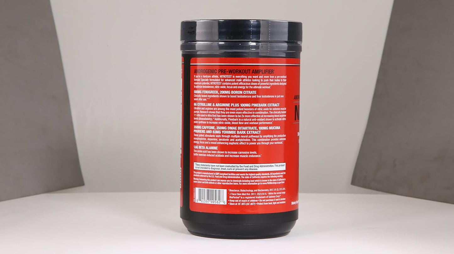musclemeds-nitrotest-watermelon-pre-workout-drink---enhance-nitric-oxide-testosterone-levels---30-servings-103lb-9