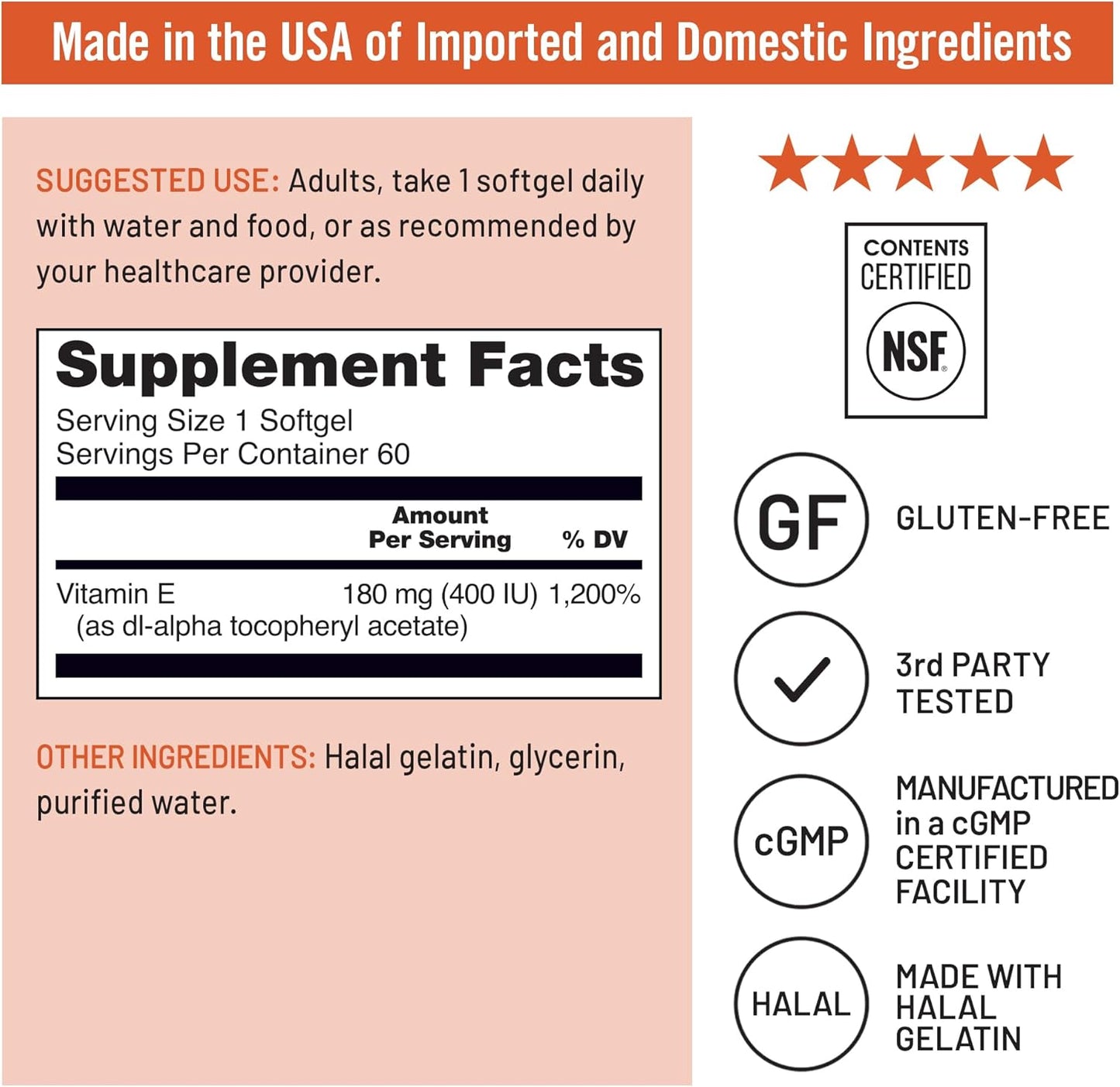 natural-vitamin-e-softgels-400-iu-180mg-dl-alpha---antioxidant-supplement-for-skin-heart-eye-immune-health---dairy-gluten-soy-free---non-gmo---2-month-supply-60-count-4