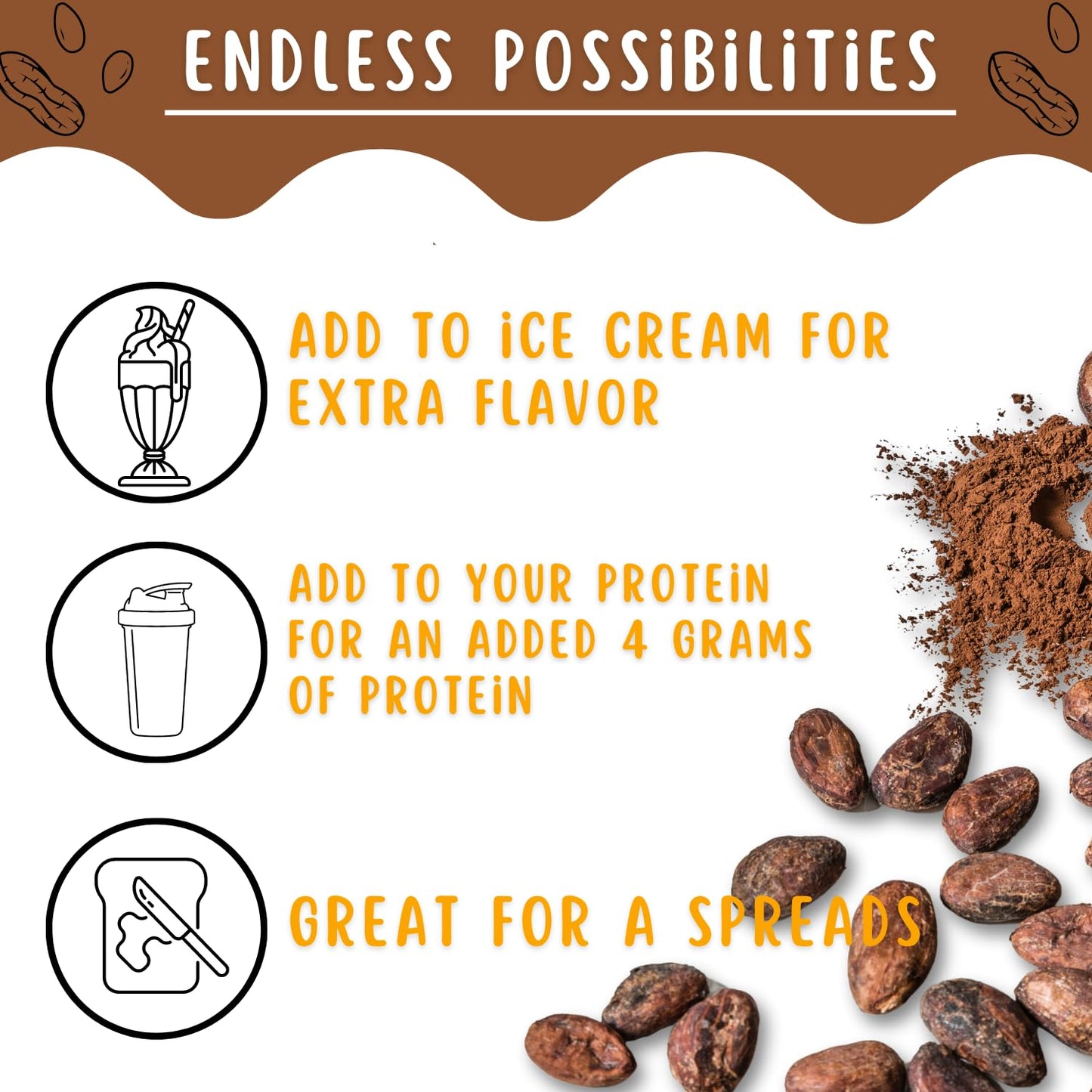 chocolate-peanut-butter-powder-with-cocoa---4g-protein-90-less-fat-gluten-free-50-calories---ideal-for-shakes-smoothies-low-carb-keto-diets-9