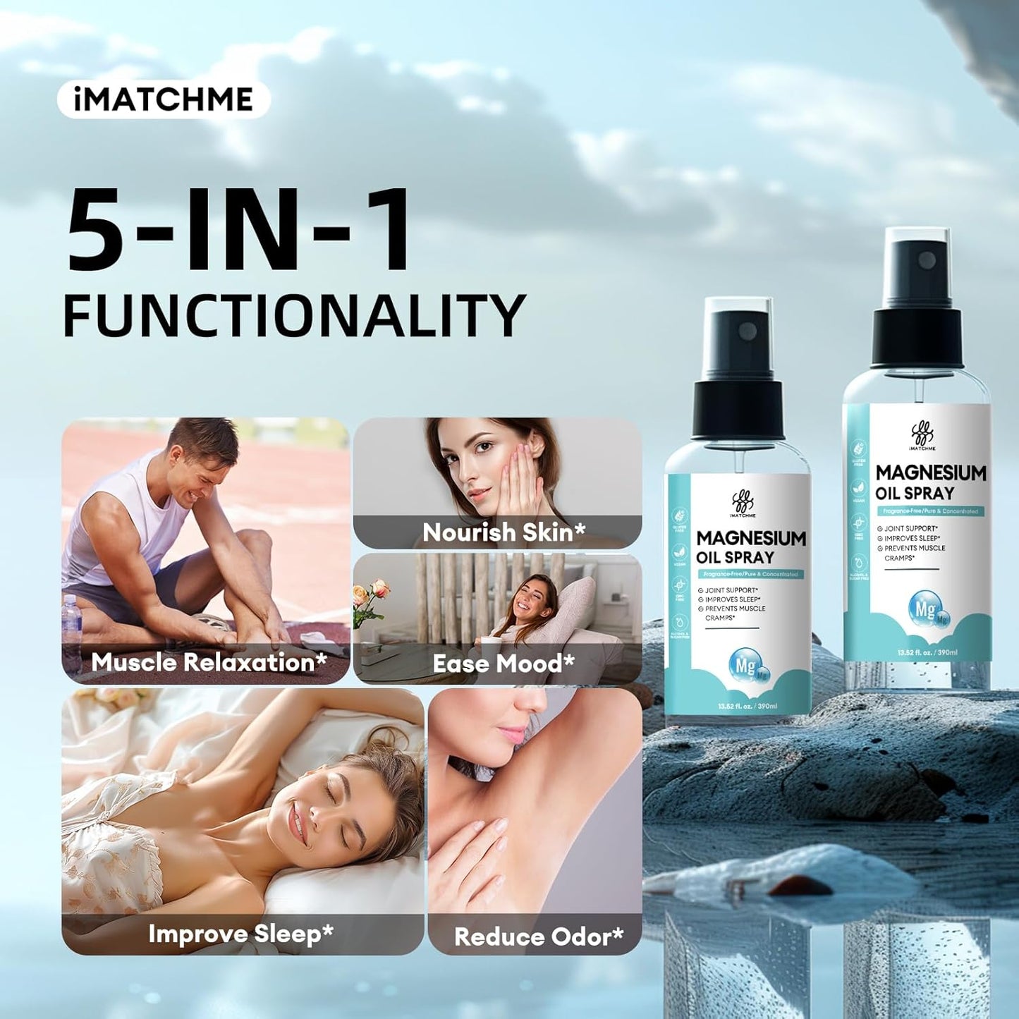 family-size-magnesium-oil-spray-for-feet-body---pure-topical---supports-leg-cramps-joint-health-sleep---nourishes-skin-hair---natural-ancient-minerals---1319-oz-2