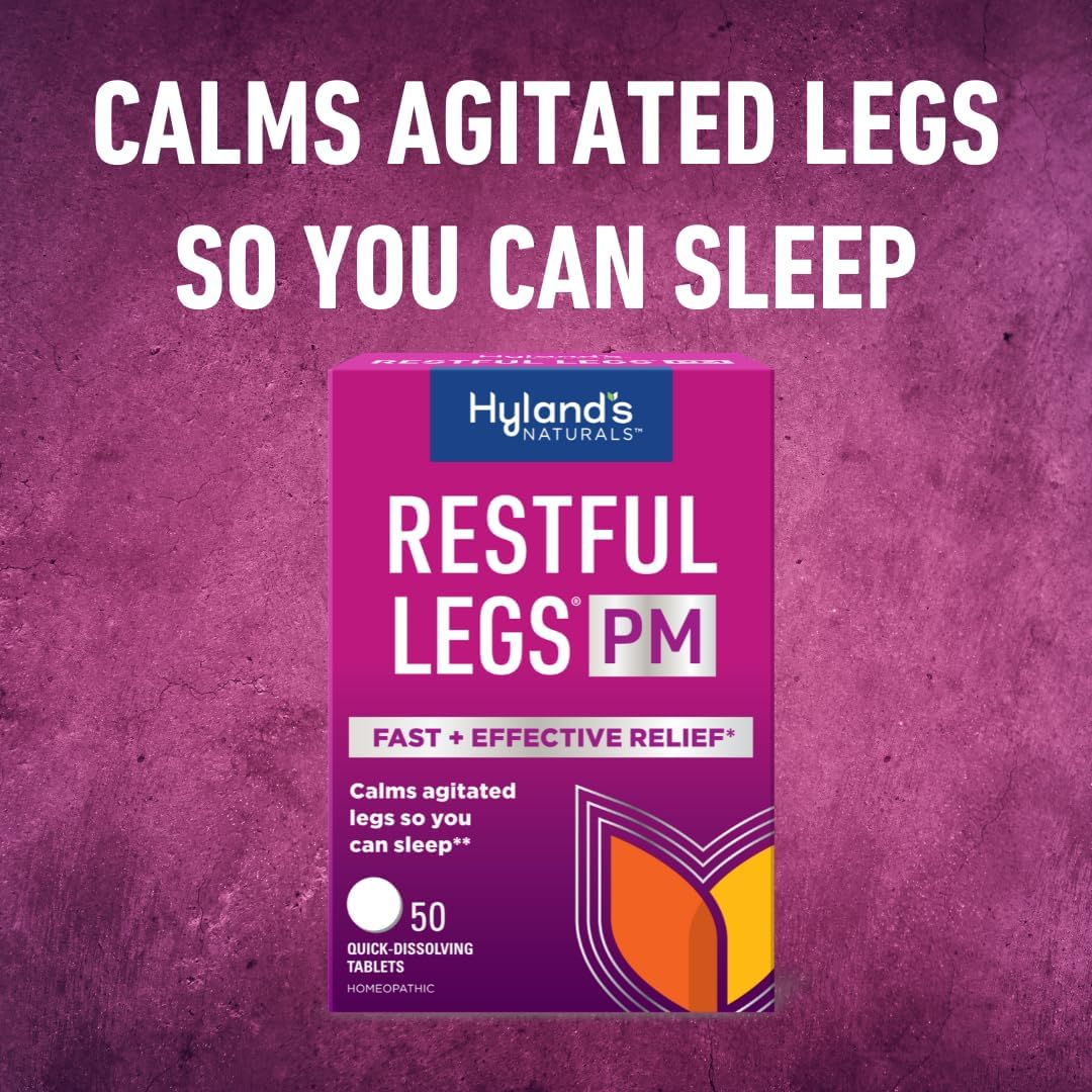 Hyland's Restful Legs PM Tablets 50 ea - Pack of 3 for Relief of Restless Legs at Night - Espot.com.au