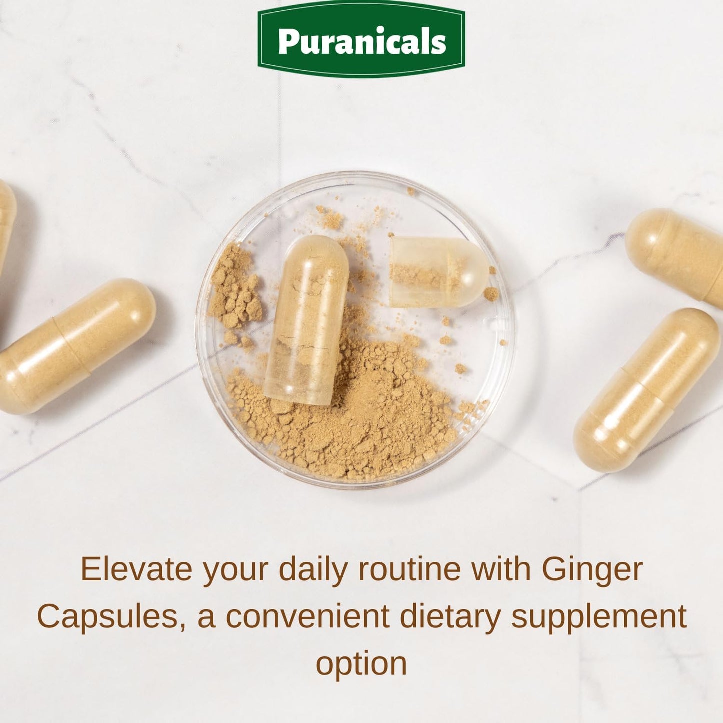 Ginger Root Powder Capsules - 320 Count | Non GMO & Gluten Free | 700mg Per Serving | Herbal Supplement made with Pure Ginger - Espot.com.au