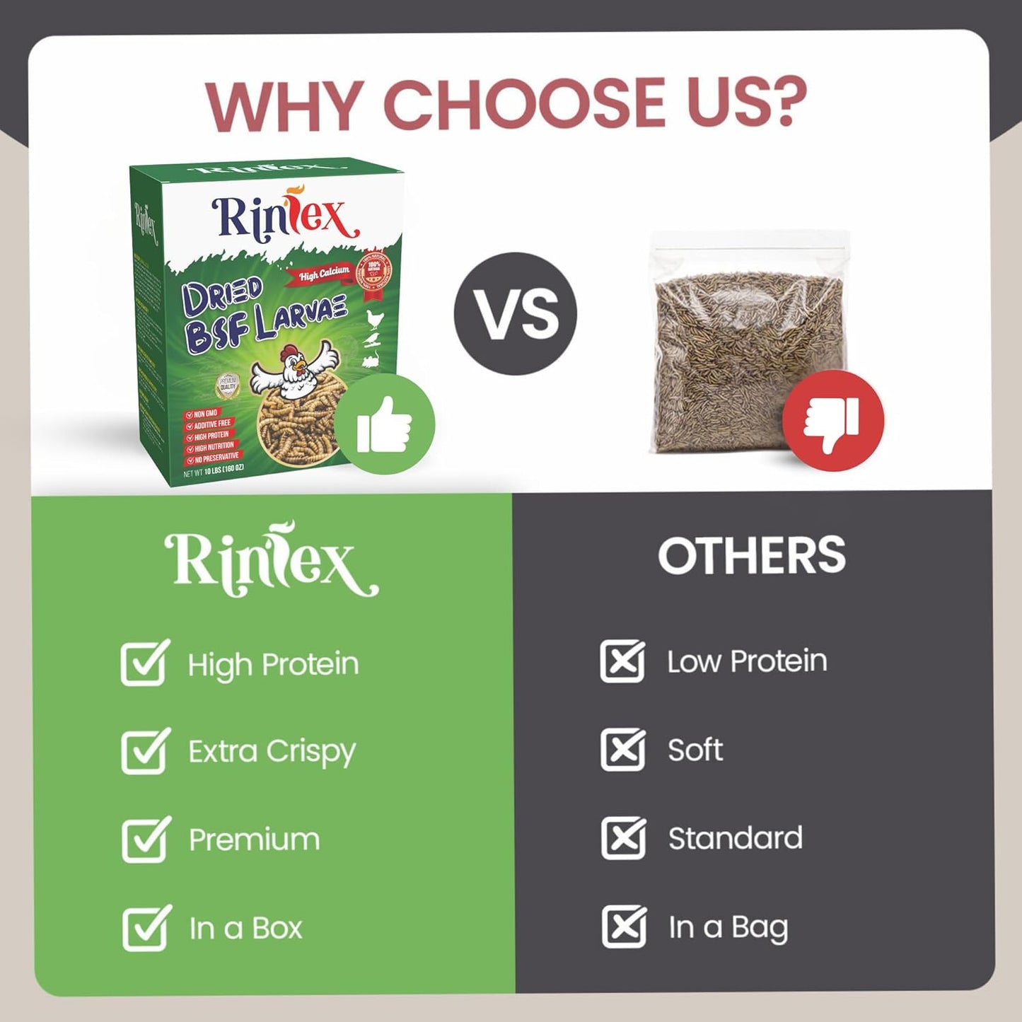 8-oz-rinlex-dried-black-soldier-fly-larvae---non-gmo-pure-protein-source-feather-fixer---high-calcium-wild-bird-food-for-baby-ducks-toads-snails-and-lizards-7