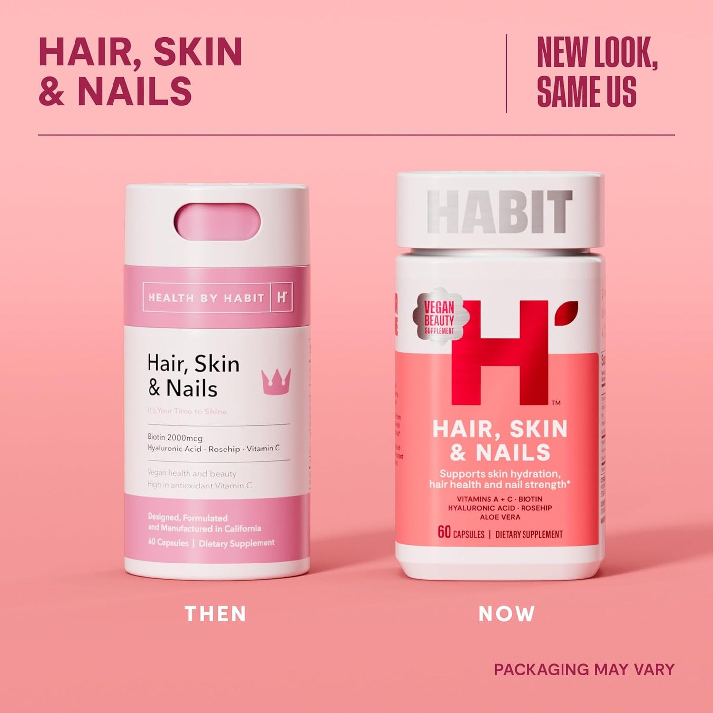 hair-skin-nails-supplement---supports-hydration-strength-and-health---biotin-2000mcg-vitamin-a-c-hyaluronic-acid---vegan-non-gmo---60-capsules-2