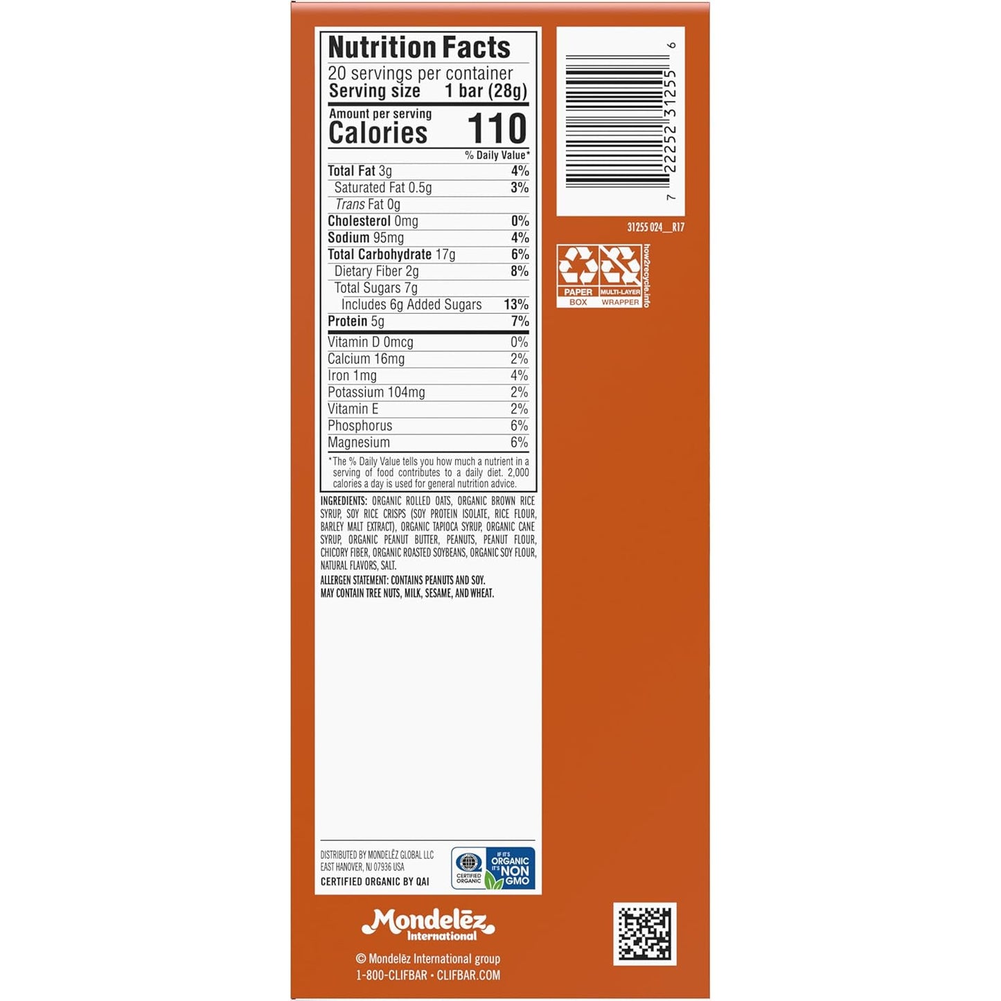 organic-crunchy-peanut-butter-clif-bar-minis---5g-protein---non-gmo-snack-bars---plant-based-energy---099-oz-20-pack-14