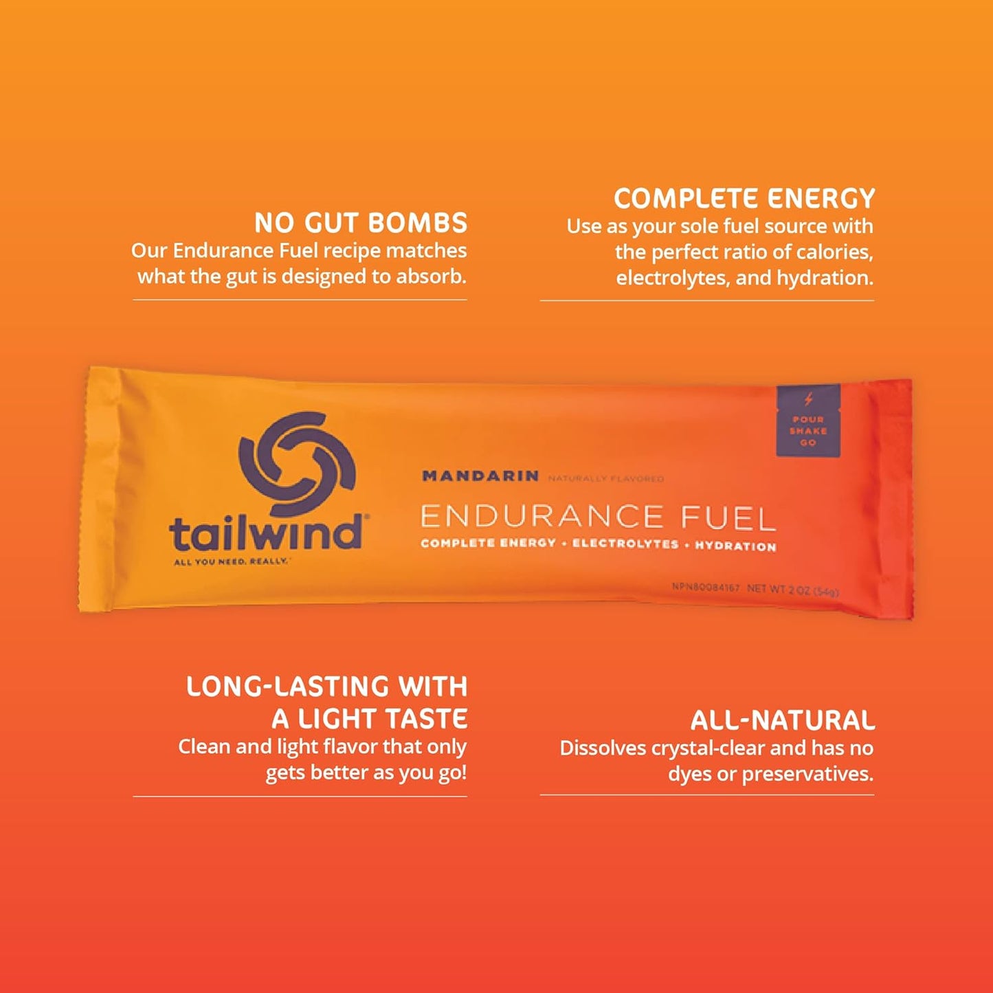 tailwind-nutrition-endurance-fuel-powder-pack---mandarin-orange-flavor-12-single-serving-packs-electrolytes-non-gmo-soy-dairy-gluten-free-vegan-2