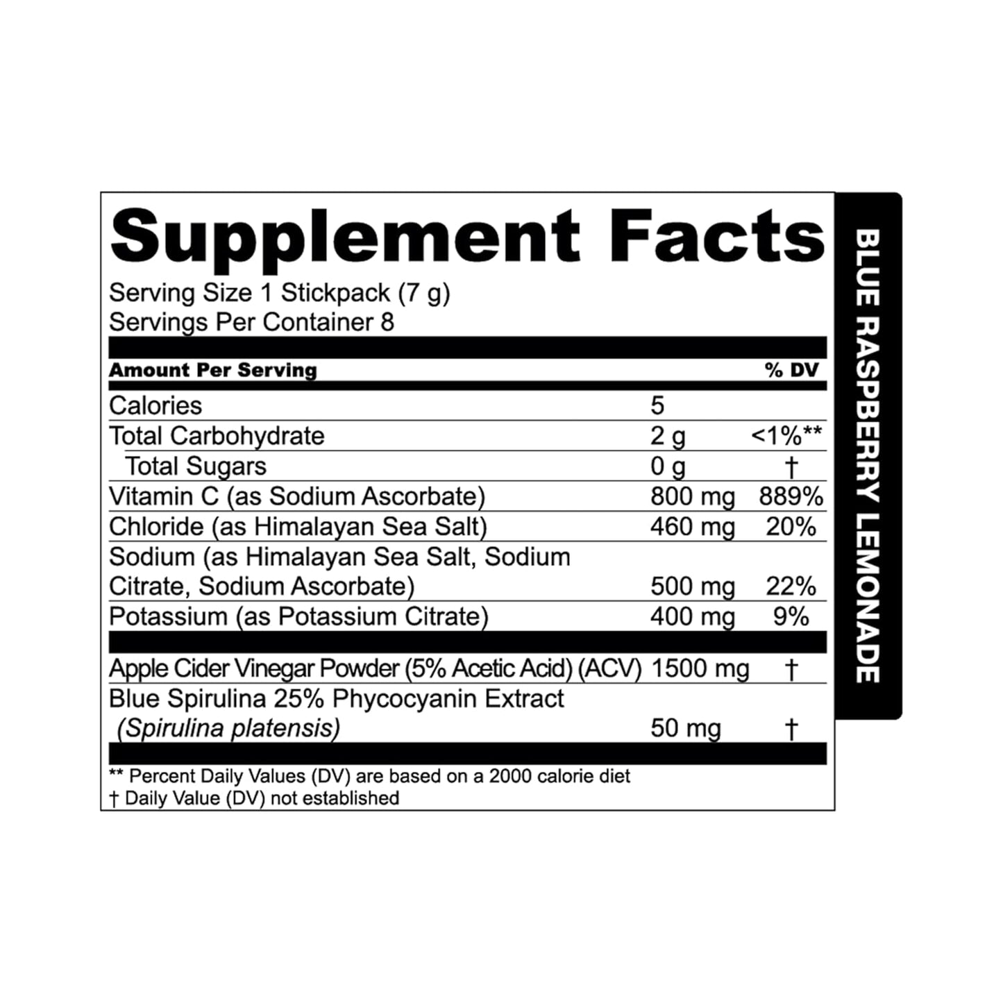 blue-raspberry-electrolyte-powder-packets---sugar-free-hydration-drink-with-apple-cider-vinegar-vitamin-c---25-stick-packs-of-electrolytes-powder---essential-elements-hydration-pack-4