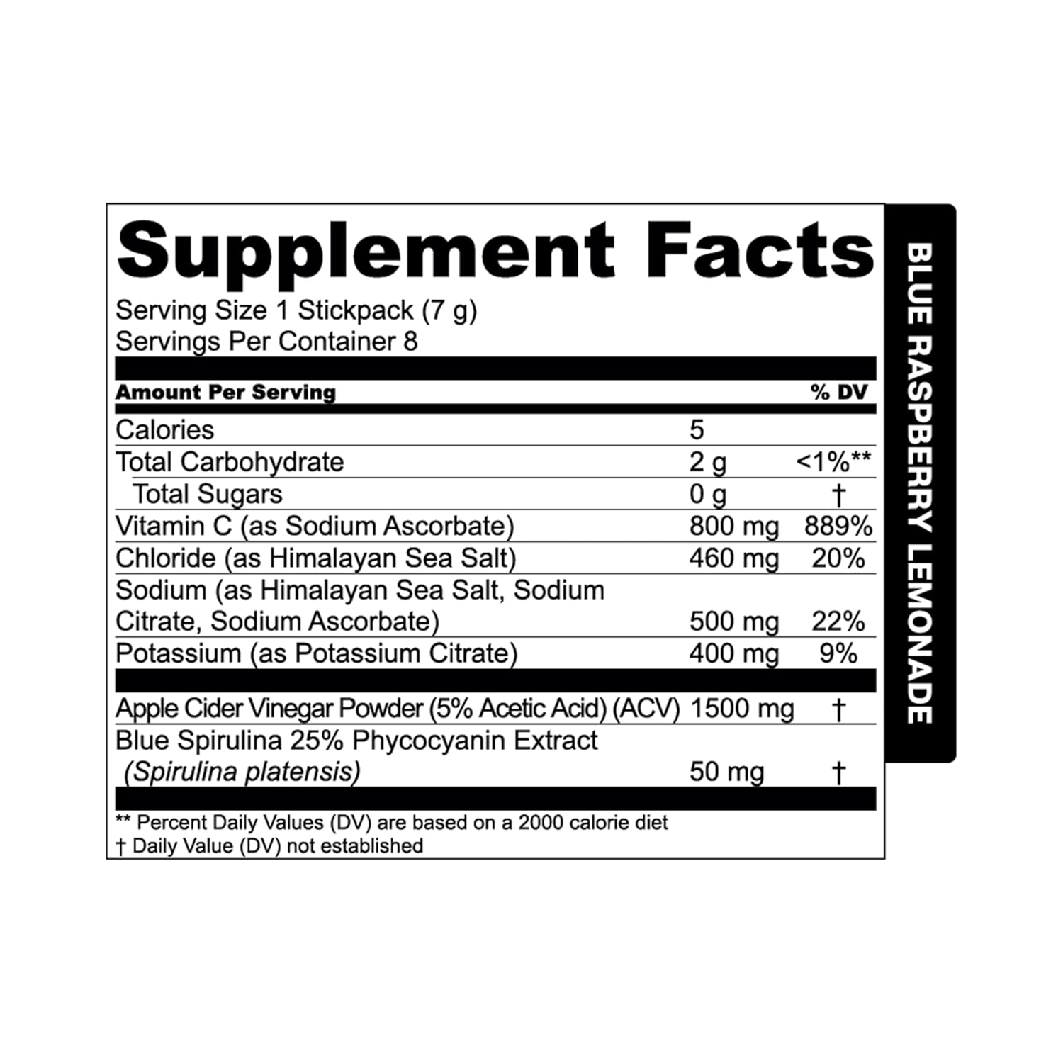 blue-raspberry-electrolyte-powder-packets---sugar-free-hydration-drink-with-apple-cider-vinegar-vitamin-c---25-stick-packs-of-electrolytes-powder---essential-elements-hydration-pack-4
