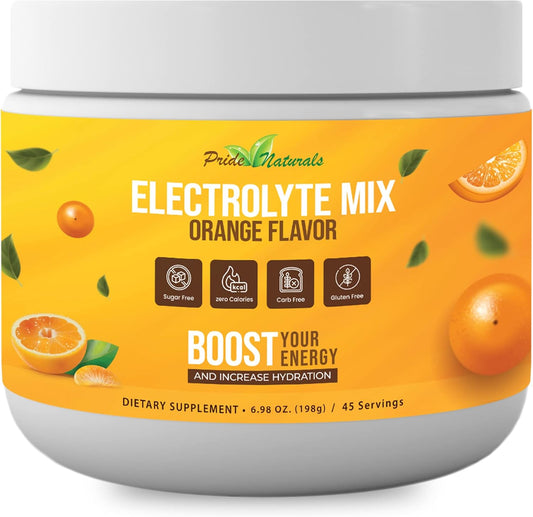pride-naturals-inc-electrolyte-powder---sugar-free-orange-workout-recovery-hydration-drink-gluten-free-vegan-keto-paleo-beverage-with-immune-boosting-vitamins---198g-1
