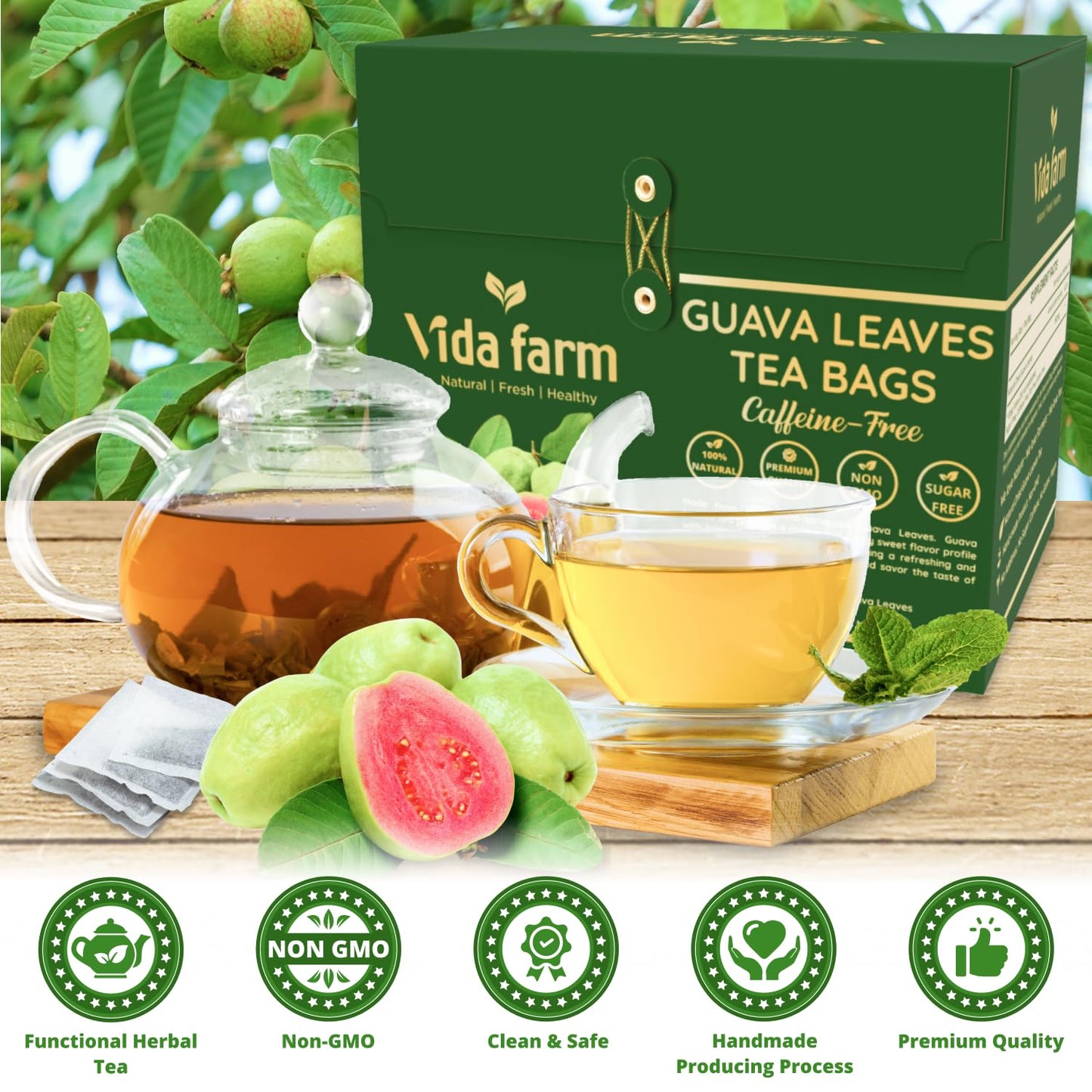 organic-guava-leaf-tea-bags---75-bags-of-handpicked-dried-guava-leaves---zero-sugar-non-gmo-caffeine-free-gluten-free---vegan-friendly-tea-3