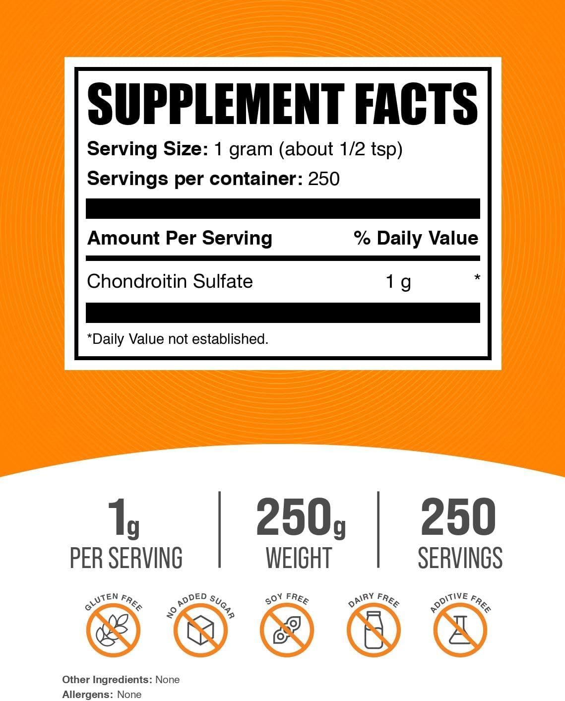 chondroitin-sulfate-powder-1000mg---gluten-free-supplement-250g-88-oz---bulksupplements-chondroitin-sulfate---pack-of-1-2
