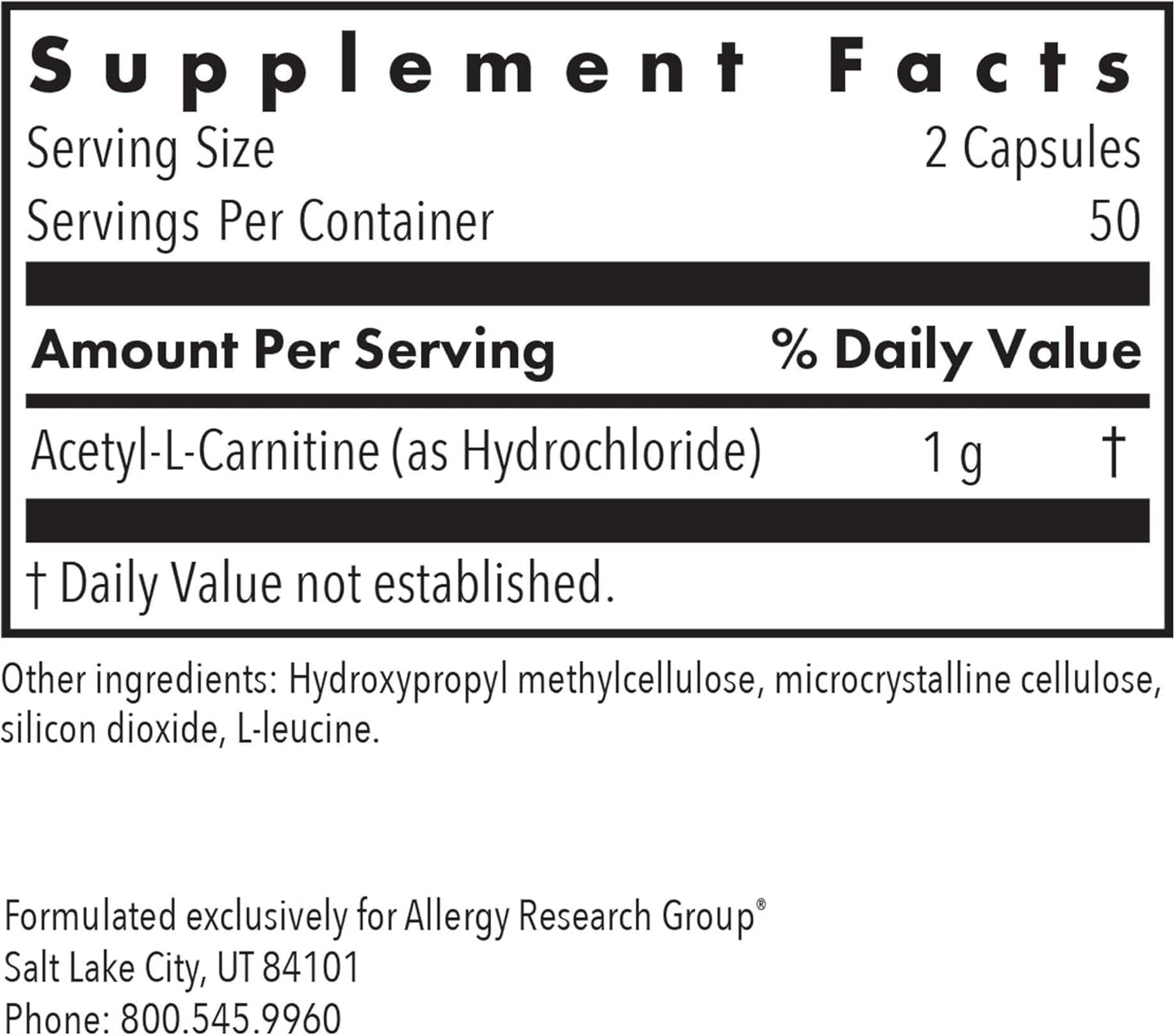 allergy-research-group-acetyl-l-carnitine-500mg-supplement---energy-boosting-amino-acid-capsules---100-count-3