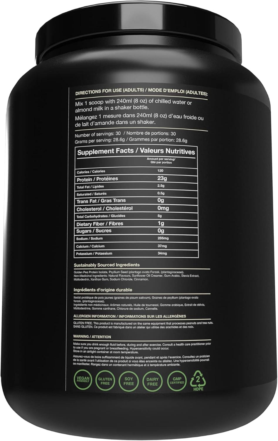 vanilla-chai-vegan-protein-powder---plant-based-meal-replacement-shake-with-23g-of-pea-protein-dairy-gluten-soy-free---30-servings-7