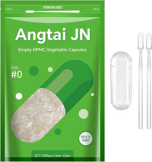 vegan-plant-based-size-0-empty-capsules-1000-count---gluten-free-non-gmo-halal-certified-pill-caps-filling-kit---diy-vegetarian-supplements-with-spoons-1