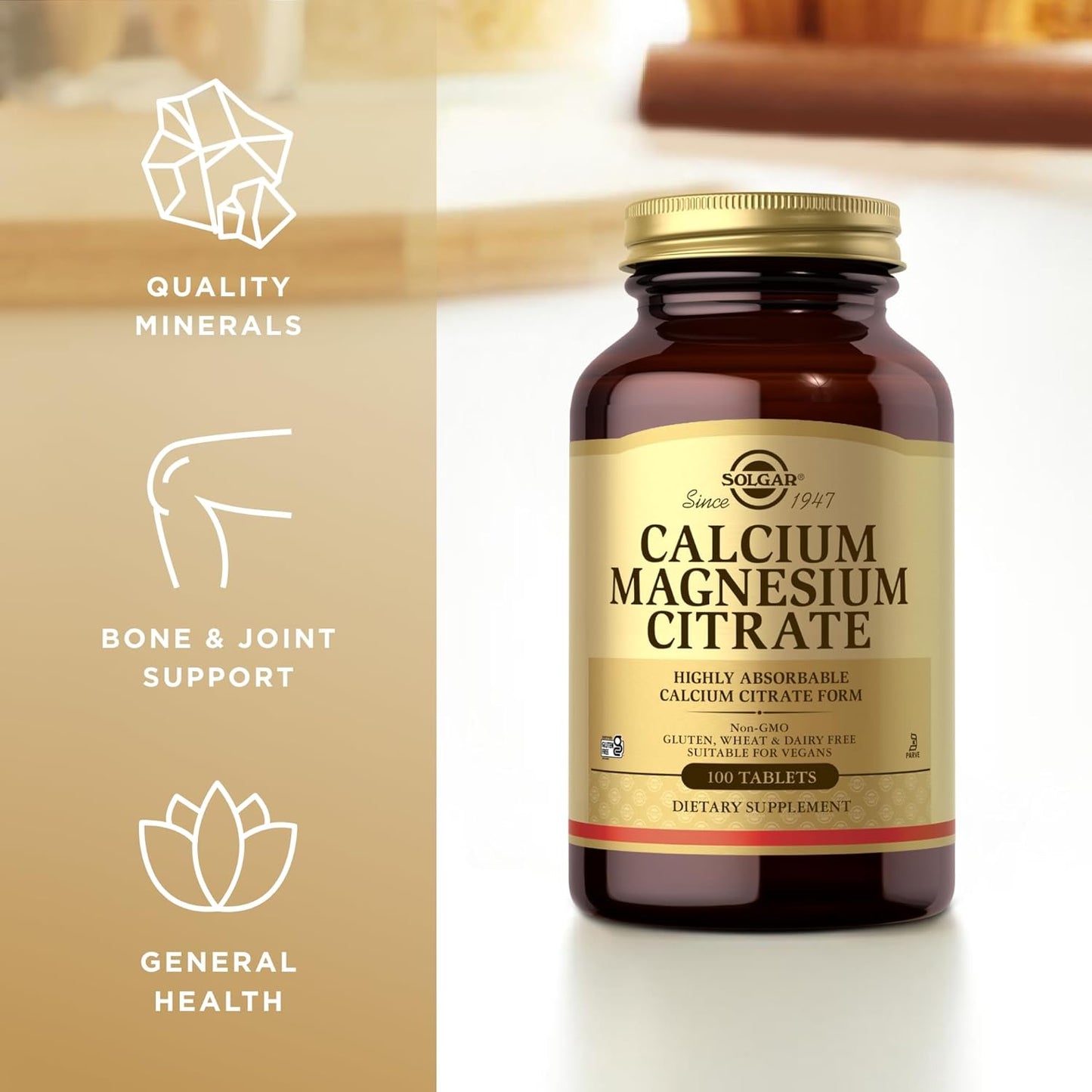 solgar-calcium-magnesium-citrate-100-tablets-x-2---non-gmo-vegan-gluten-free-kosher---40-servings-5