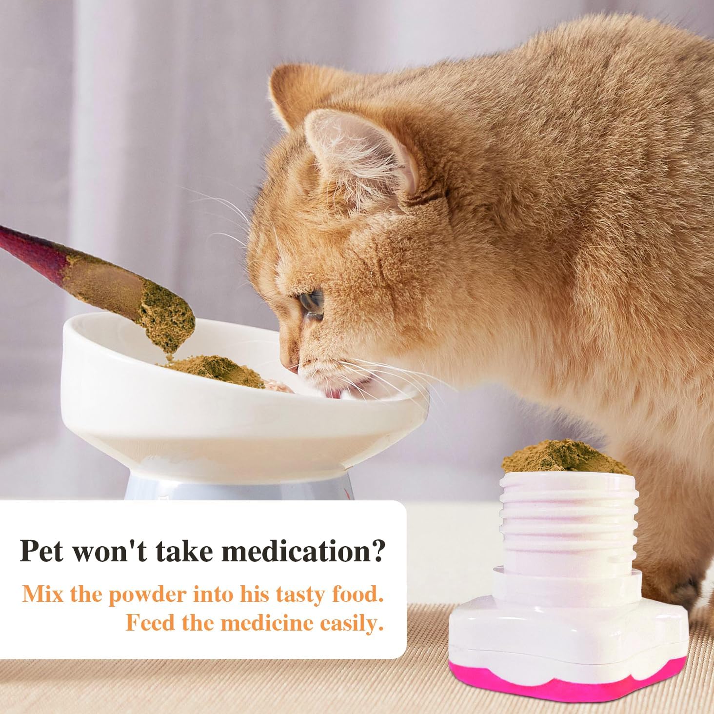 purple-pill-crusher-and-grinder-with-storage-compartment---crush-pills-to-a-fine-powder-with-silicone-edges---ideal-for-elderly-family-and-pets---includes-cleaning-brush---grind-multiple-pills-at-once-6