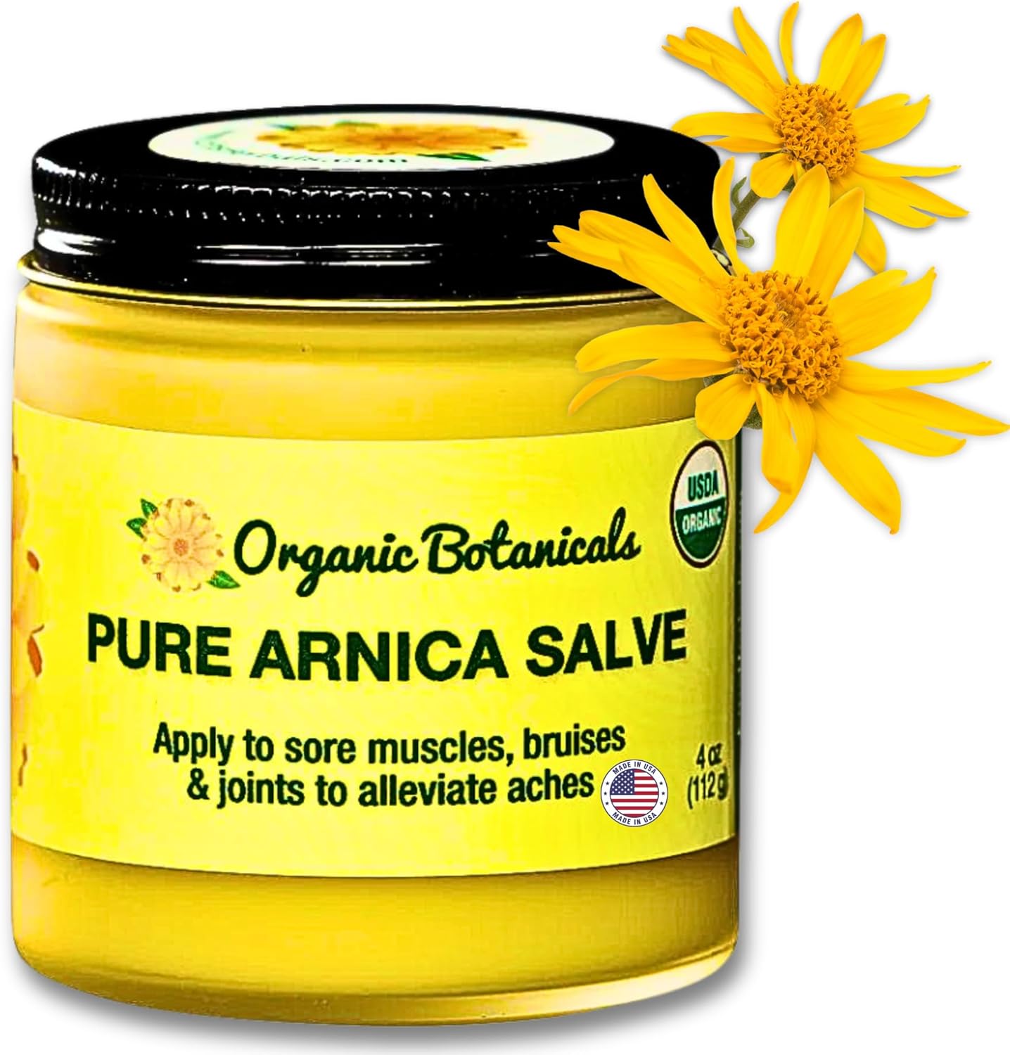 organic-arnica-salve-for-sore-muscle-joint-relief-natural-cream-for-stiffness-aches-bruising-swelling-sprains-4-oz-jar-of-arnica-cream-1
