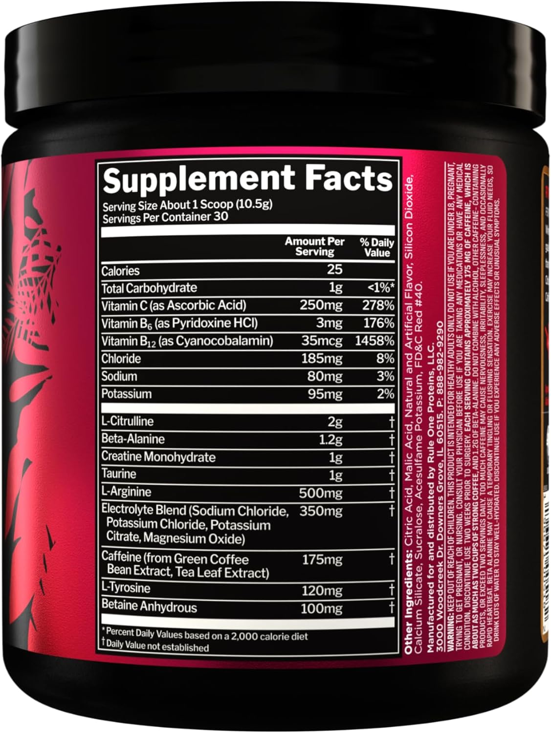 rule-1-r1-roar-pre-workout-powder-with-creatine-beta-alanine-citrulline-electrolytes-caffeine---fruit-punch-flavor---30-servings-2