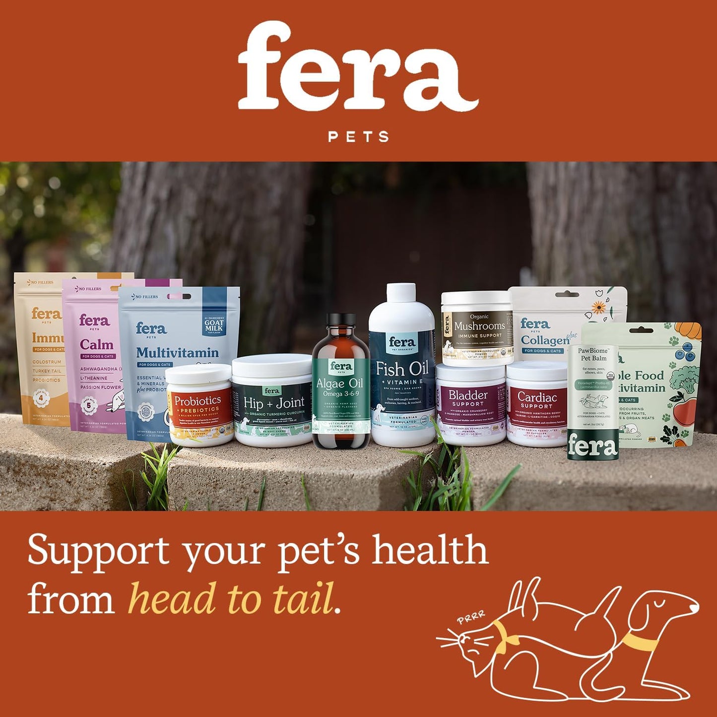fera-pet-organics-probiotic-supplement-for-dogs-cats---12-strains-prebiotics---vet-formulated---supports-digestive-health---60-scoops-6