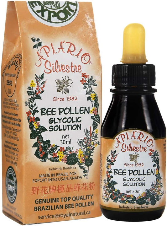 apiario-silvestre-brazilian-bee-pollen-liquid-glycolic-extract---non-alcoholic-wax-free---1-bottle---official-distributor-1