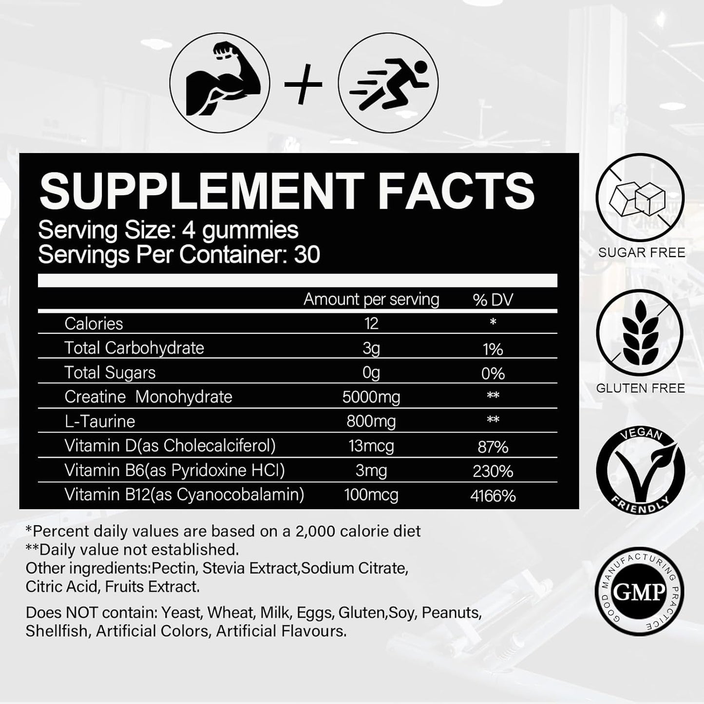 vegan-sugar-free-creatine-gummies-for-muscle-growth---5000mg-chewables-with-l-taurine-b6-b12---natural-mixed-berry-flavor---120-count-2
