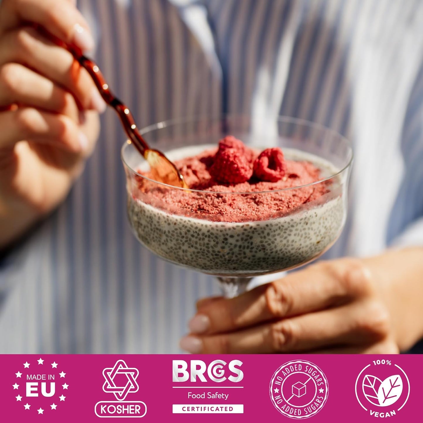 freeze-dried-raspberry-powder-for-baking---176-oz-sugar-free-100-natural-flavoring-for-smoothies-sustainably-grown-gluten-free-vegan-powder-6