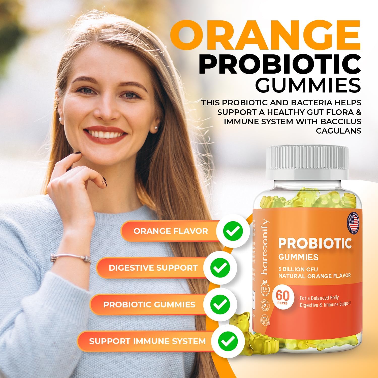 probiotic-gummies-5-billion-cfu-for-women-men---digestive-support-with-natural-orange-flavor---1000mg---30-day-supply-2