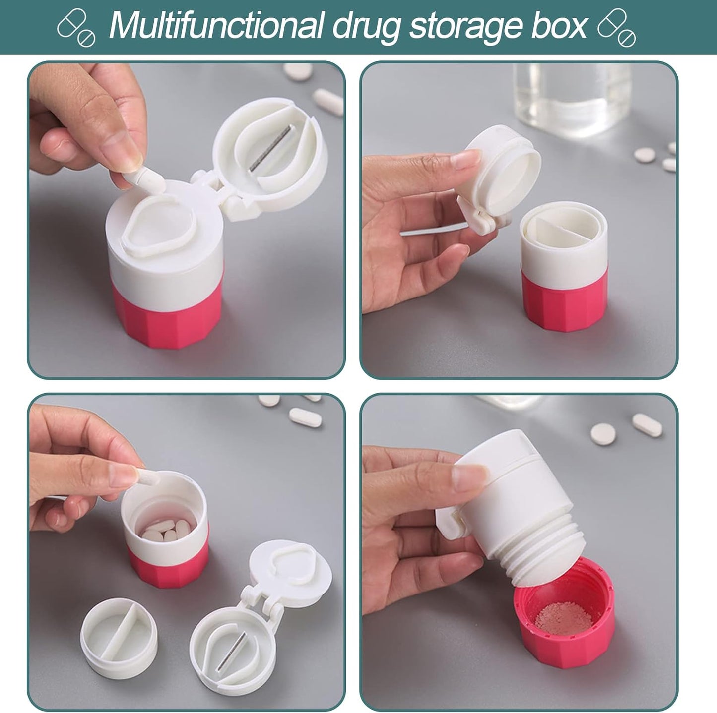 4-in-1-pill-crusher-and-cutter-with-medicine-storage---grind-small-pills-to-fine-powder-for-easy-consumption---szredu-pill-grinder-and-pulverizer-4