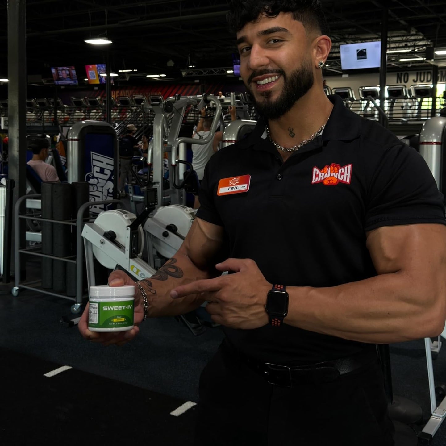 Delicious Sweet Cre Sweet IV Electrolyte Powder - Lemon Flavored Drink Mix with Magnesium & Copper for Sports Enthusiasts - 40 Servings - Espot.com.au