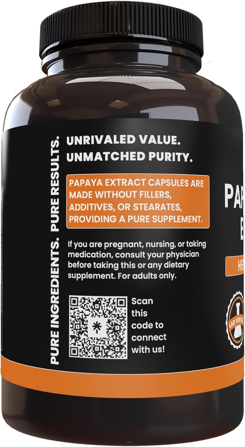 365-capsules-of-pure-papaya-extract---no-magnesium-or-rice-fillers---lab-verified-quality---always-original-ingredients-3