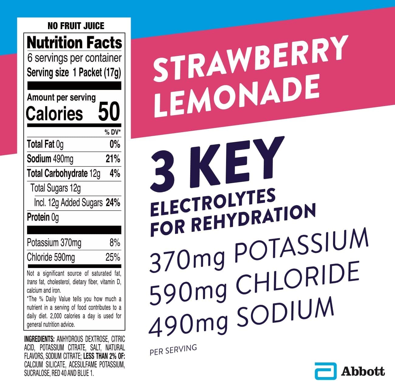 pedialyte-strawberry-lemonade-electrolyte-powder-packets---100-single-serving-hydration-drink-packets-5