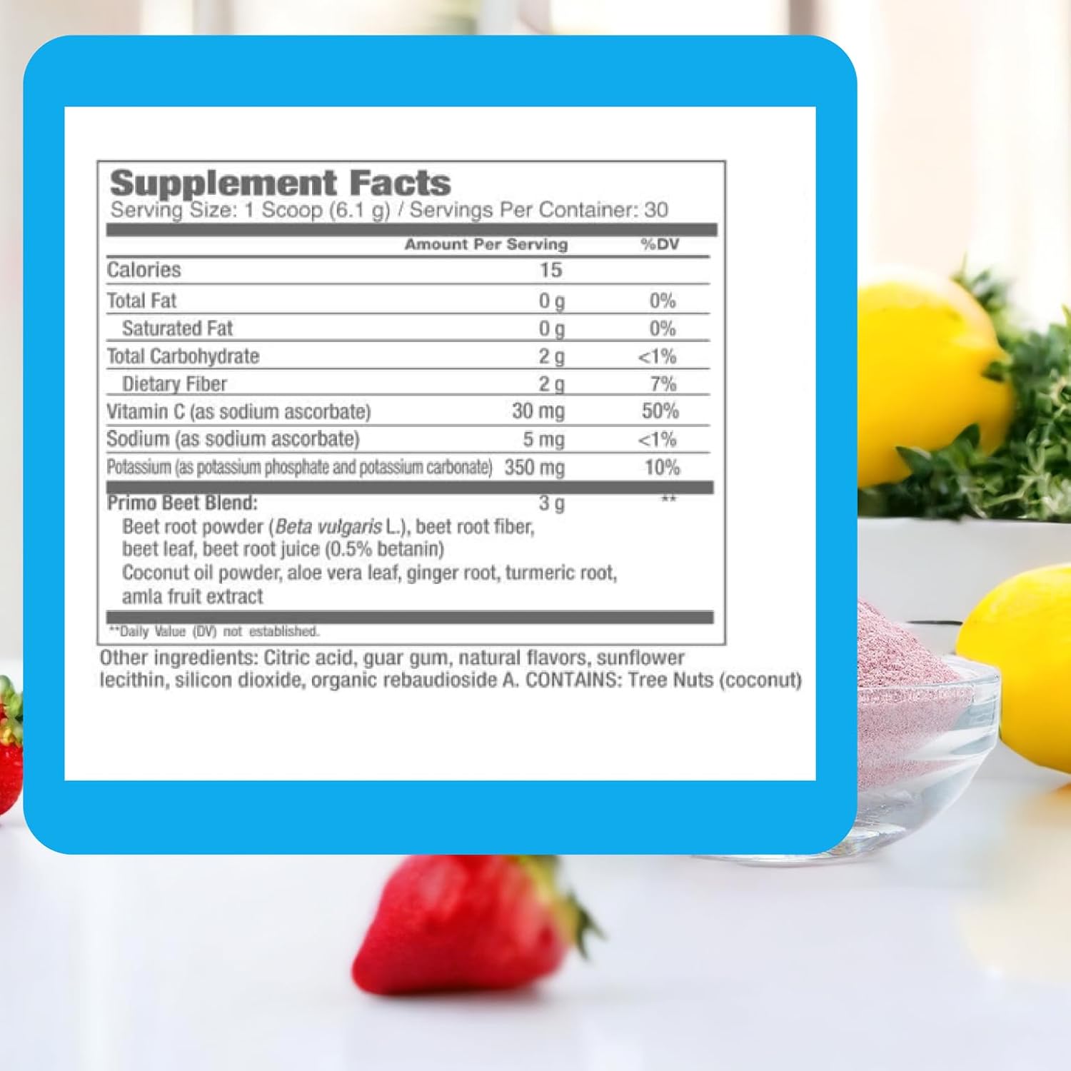 beet-root-powder-drink-mix-with-nitric-oxides-for-daily-nutrition---supports-circulation---ginger-turmeric-strawberry-lemonade-flavor---30-servings-7