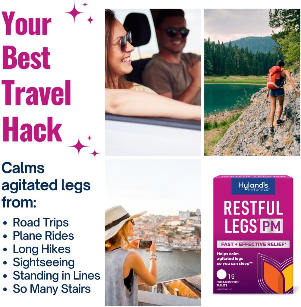 Hyland's Restful Legs PM Tablets 50 ea - Pack of 3 for Relief of Restless Legs at Night - Espot.com.au