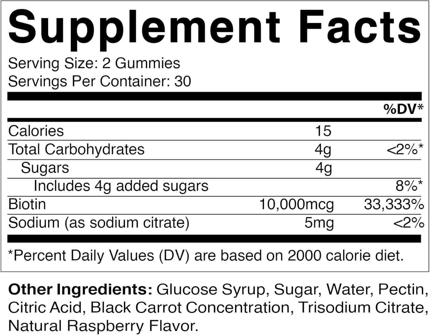 vegan-biotin-gummies-10000-mcg---vitamin-b7-supplement-for-stronger-hair-skin-nails---60-gummies-2