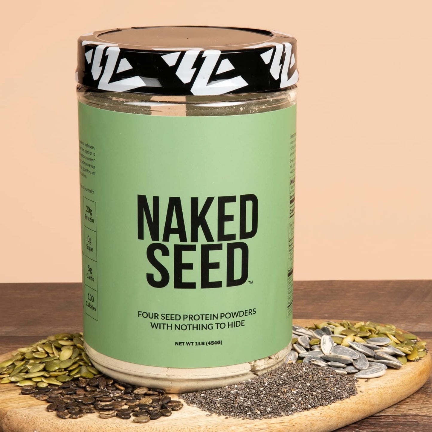 naked-seed-protein-powder---chia-watermelon-sunflower-pumpkin---gluten-free-soy-free-vegan---15-servings-5