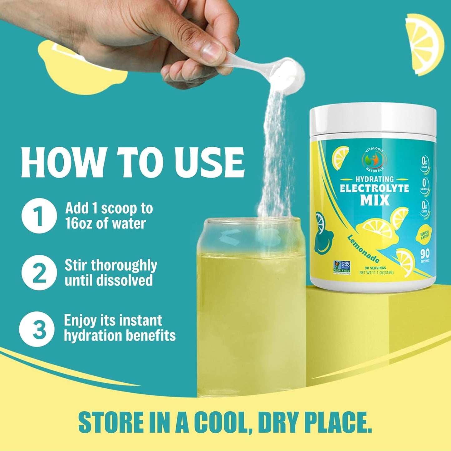 sugar-free-lemonade-electrolyte-powder---natural-hydration-mix-zero-calories-carbs-or-artificial-ingredients-keto-vegan-friendly---90-servings-5