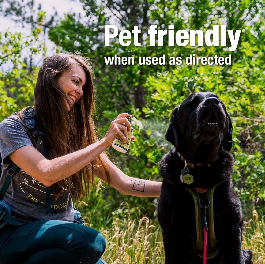 8oz All-Natural Plant-Based Insect Repellent Pump Spray - DEET-Free Bug Protection for Family and Pets - Outdoor Safe Formula - Espot.com.au