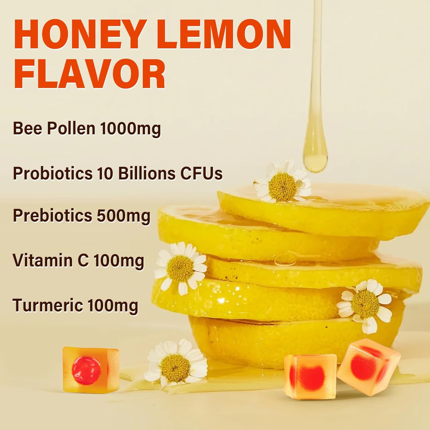 organic-bee-pollen-gummies-with-probiotics-prebiotics-turmeric---digestive-health-weight-support---b-vitamins-antioxidants-amino-acids---1000mg-6