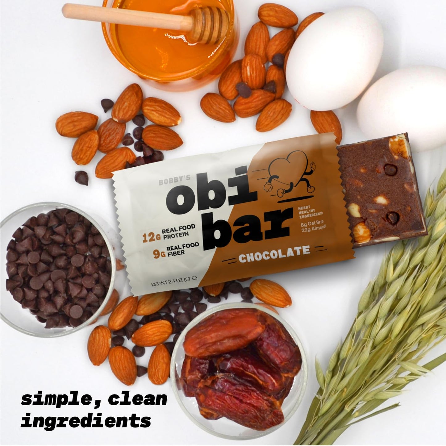 bobbys-obi-bar-chocolate---protein-and-oat-fiber-meal-bar-with-almond-chunks-24oz-12-pack---all-natural-low-glycemic-soy-and-dairy-free-5
