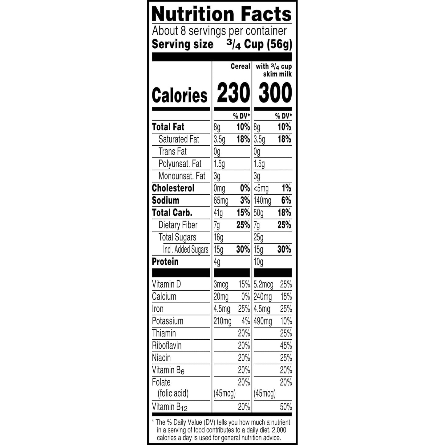 Kellogg's Cracklin' Oat Bran Cereal - Fiber-Rich Breakfast Cereal for the Whole Family - Original Flavor - 3 Boxes - Espot.com.au