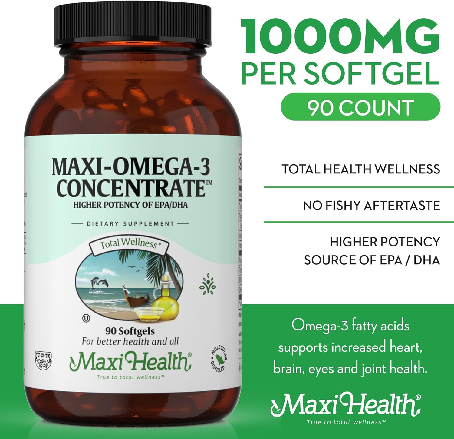 omega-3-fish-oil-supplement-for-heart-brain-joint-health---maxi-health-90-vegetarian-softgels---epadha-fatty-acids---kosher-certified-3