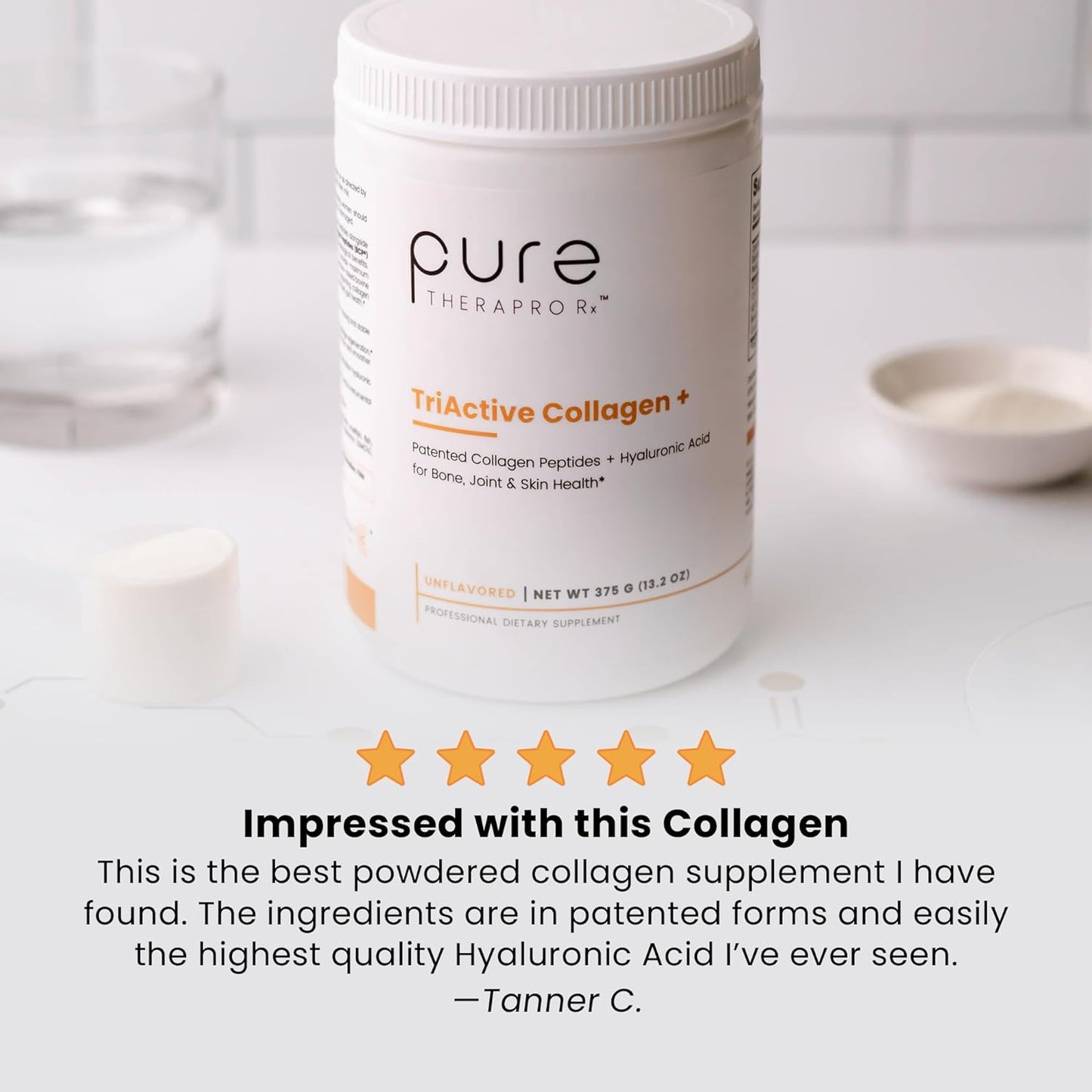 therapro-rx-triactive-collagen-plus-powder-for-hair-skin-nails-joints---unflavored-multi-collagen-protein-with-patented-peptides-30-servings-5