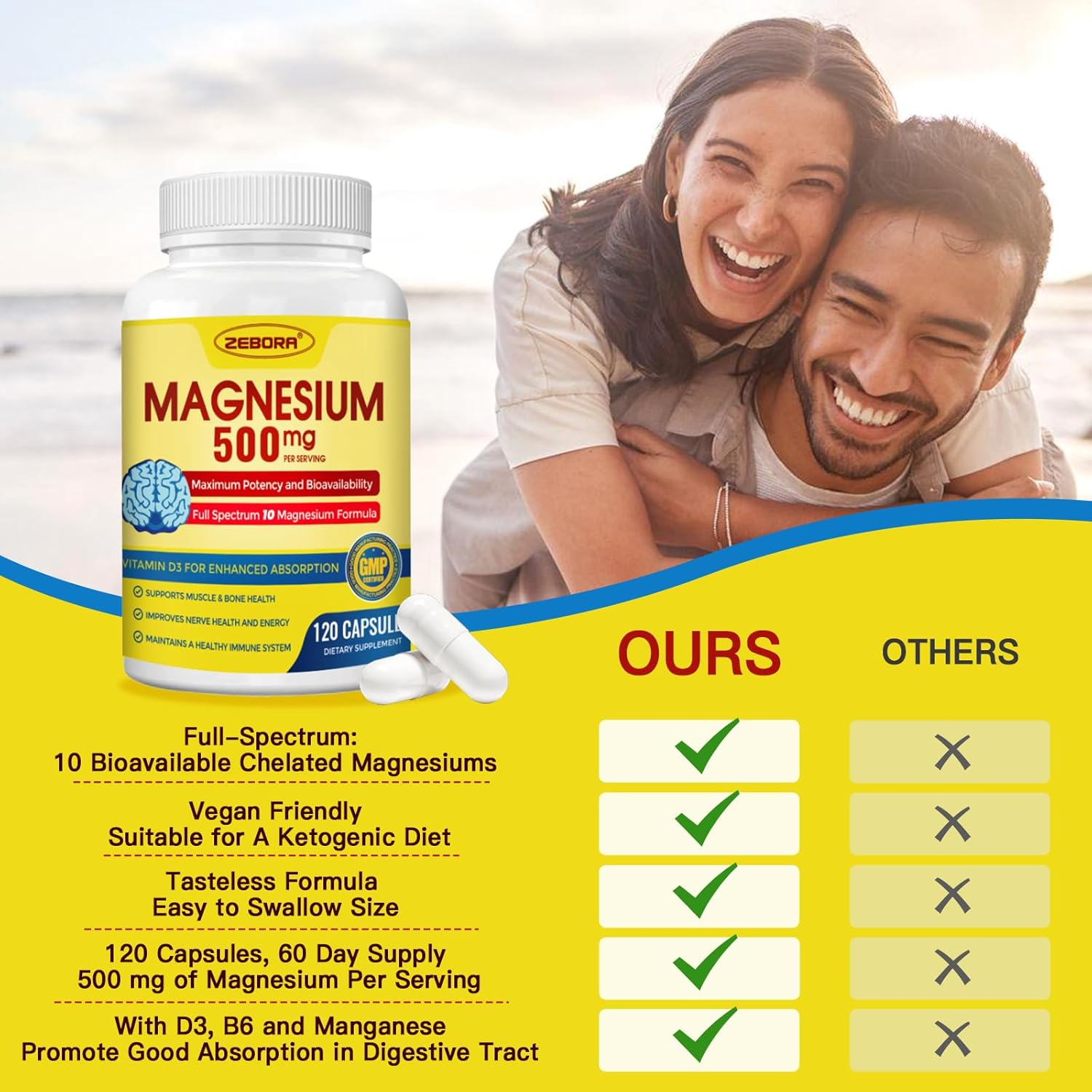 chelated-magnesium-complex-supplement-with-vitamin-d3-zinc-for-nerve-muscle-bone-support---vegan-120-capsules-500mg---glycinate-citrate-malate-plus-more-6