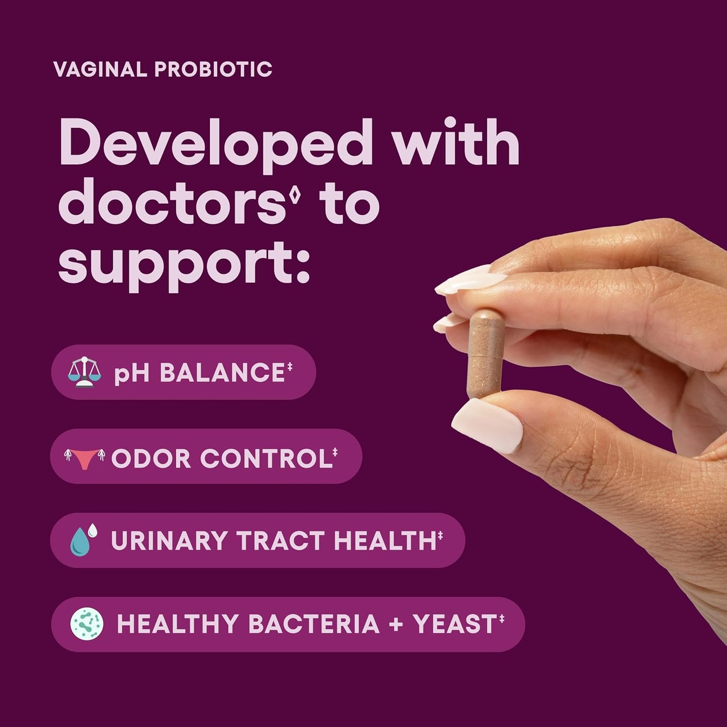 organic-vaginal-probiotics-with-licorice-root-for-women---ph-balance-odor-control-yeast-support---6b-cfu---prebiotic-cranberry-extract---30-capsules-2