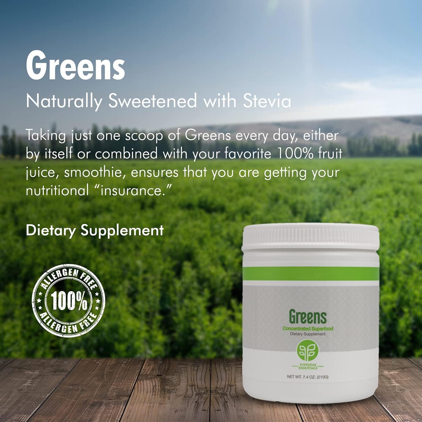 210g-pure-greens-powder-with-superfoods-antioxidants-phytonutrients-and-proprietary-blends---vegan-friendly-and-sweetened-with-stevia---easy-to-mix-with-water-or-juice-6