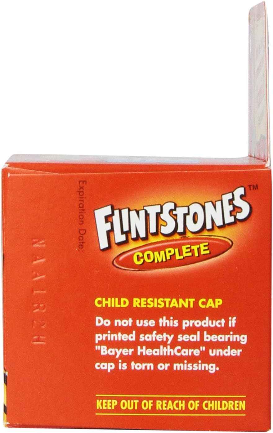 60 Count Flintstones Complete Children's Chewable Multivitamin Supplement